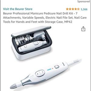 New in Box Beurer 7 piece manicure set